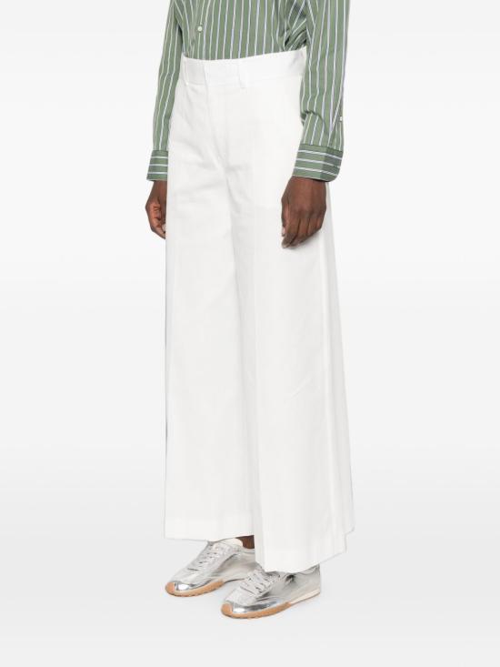 26FW 셀린느 스트레이트 팬츠 RP0S3539W 01OW WHITE - CELINE