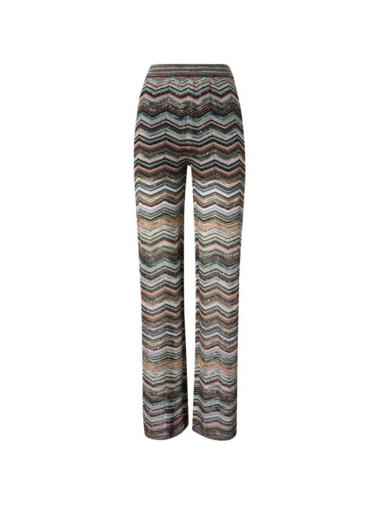 26FW 미소니 스트레이트 팬츠 DS26WI0K BK01KSSMSPO MULTICOLOR