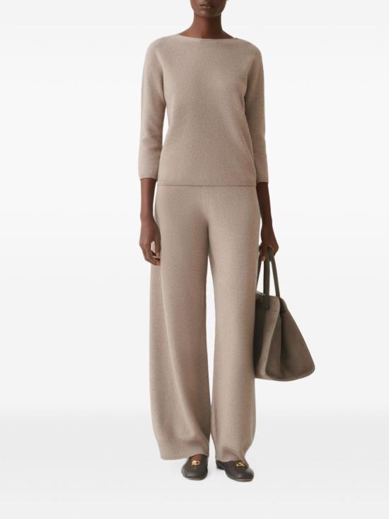 26FW 파비아나 필리피 스트레이트 팬츠 PAD216F336 M3330165 BROWN - FABIANA FILIPPI