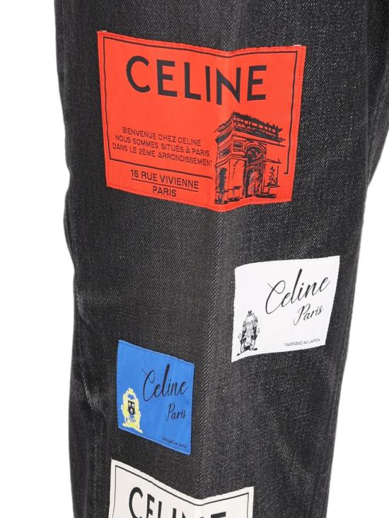 26FW 셀린느 데님 팬츠 RP0ZC932F GDN6 BLACK - CELINE