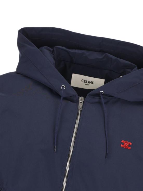 26FW 셀린느 나일론 윈드브레이커 RV18G0968 GCF9 NAVY - CELINE