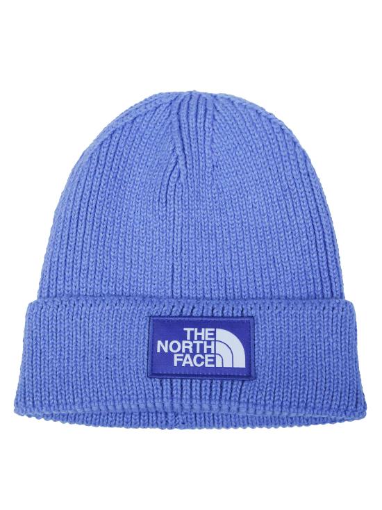 26FW 노스페이스 TNF 로고 박스 커프드 비니 NF0A8CHE NO01 BLU