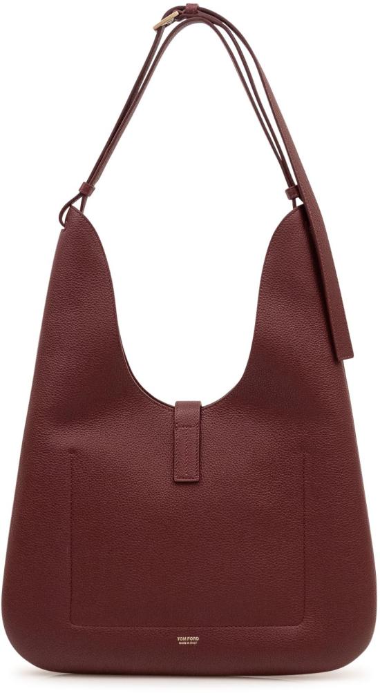 26FW 톰포드 숄더백 L1945LCL615VRAY MAROON - TOMFORD