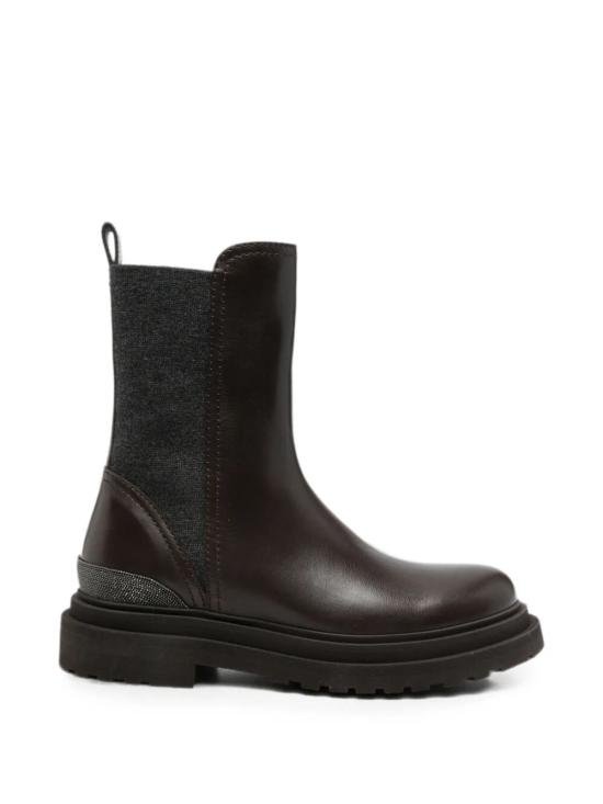 26FW 브루넬로 쿠치넬리 부츠 MZOLG3307 C8279 DARK BROWN