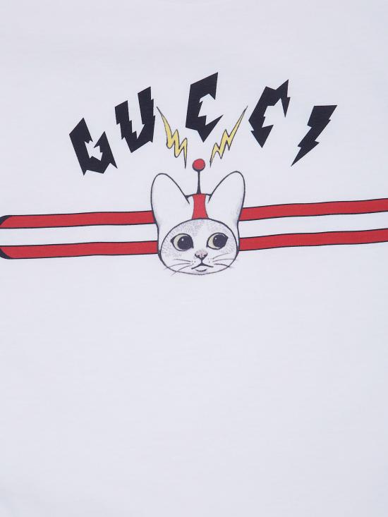 26FW [키즈] 구찌 티셔츠 547559 XJHXA 9043 DUSTY WHITE - GUCCI