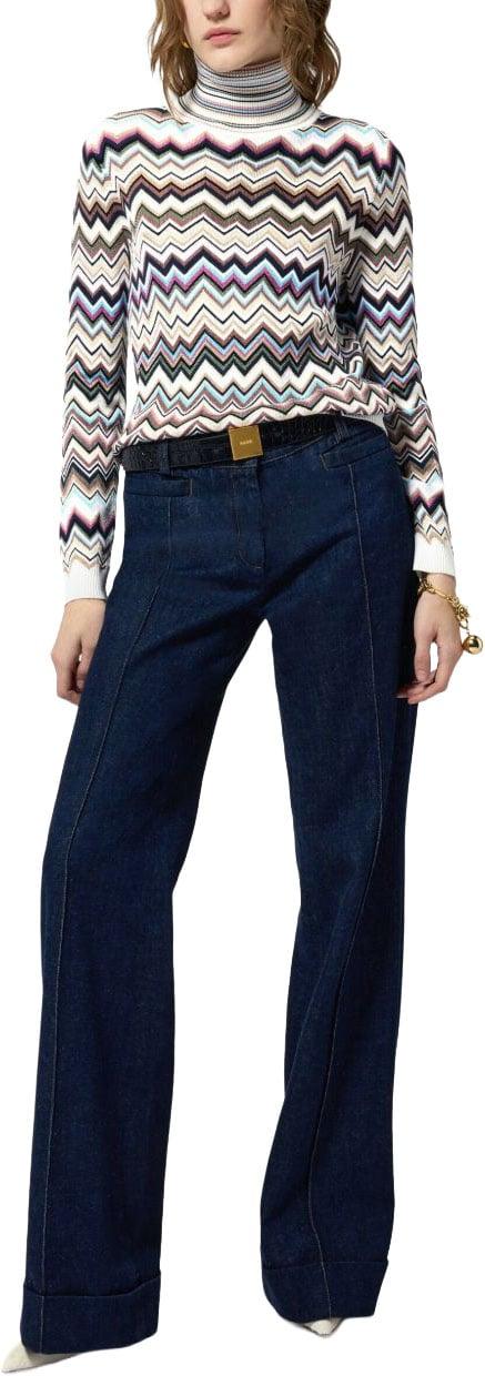 26FW 미소니 터틀넥 DS26WN1ABK01KOSMSPL DIVERS - MISSONI