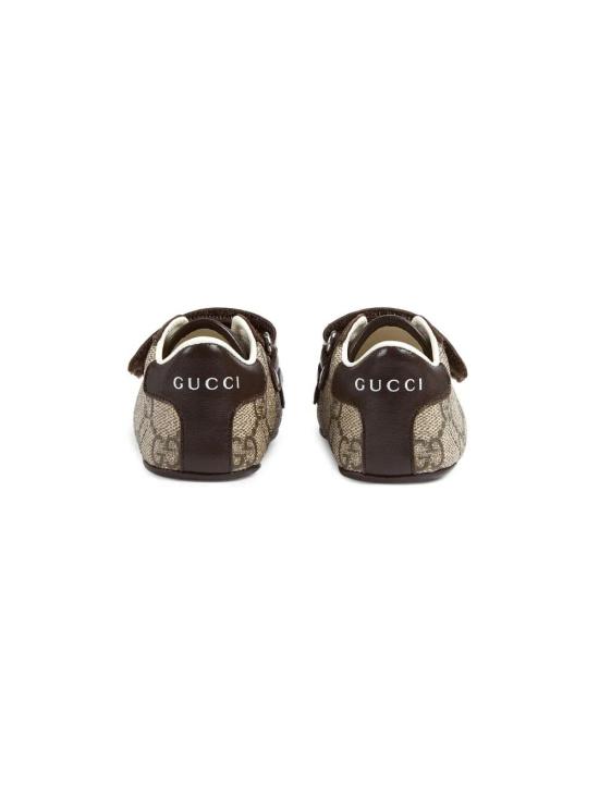 26FW [키즈] 구찌 미들 부츠 772387 FACX3 9752 BEIGE EBONY COCOA - GUCCI