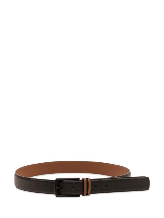 26FW 에르메네질도제냐 벨트 LHBXAB033XZ NEI 001 NERO