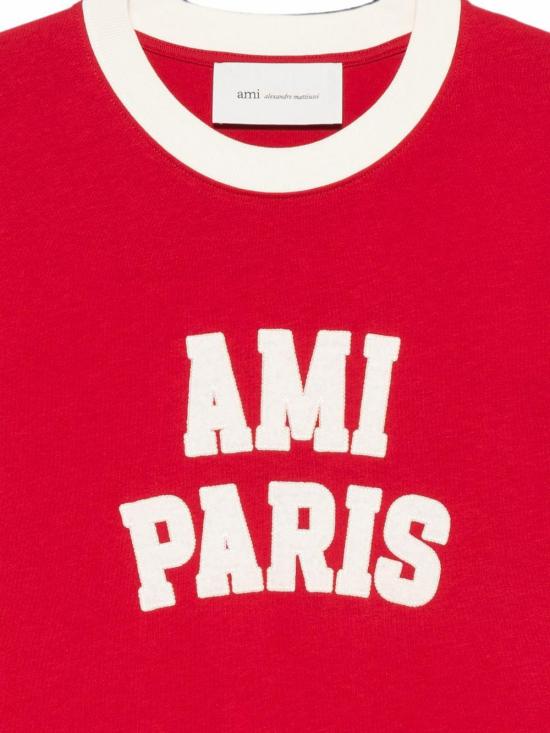 26FW 아미 탑 UTS418DJE0272A202 RED - AMI