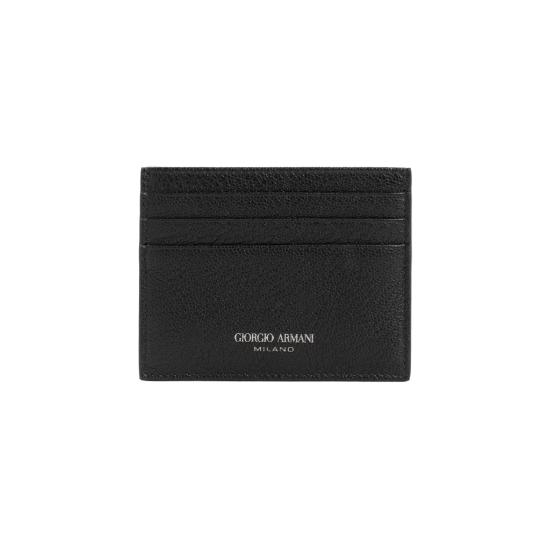 26FW 조르지오 아르마니 명함지갑 Y2R434 YR56J 80001 NERO - GIORGIO ARMANI