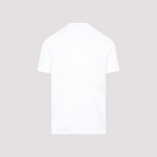 26FW 조르지오 아르마니 반팔 티셔츠 3HSM72 SJTKZ U0002 BIANCO OTTICO - GIORGIO ARMANI
