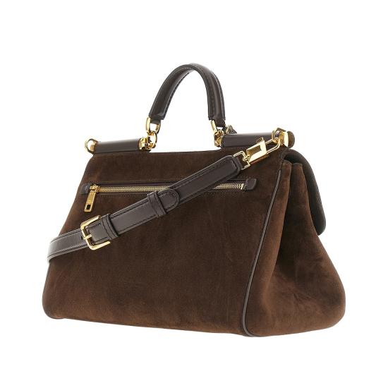 26FW 돌체앤가바나 마이 시실리 핸드백 BB7782BO903 Brown - DOLCE & GABBANA