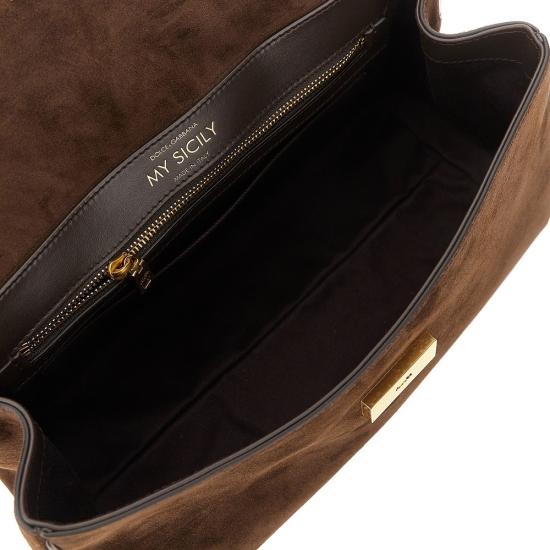 26FW 돌체앤가바나 마이 시실리 핸드백 BB7782BO903 Brown - DOLCE & GABBANA