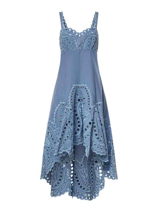26SS 차로루이즈 미디 스커트 263612BLUE
