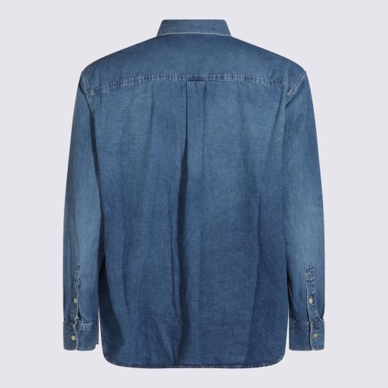 26FW 셀린느 데님 셔츠 RC0N52N67 GDP1 LIGHT BLUE - CELINE
