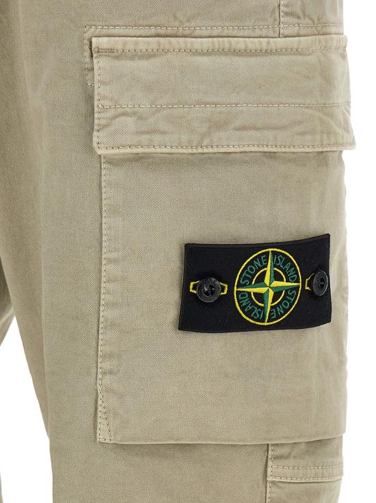 26FW 스톤 아일랜드 트레이닝/조거 팬츠 3100033 베이지색 바지 - STONE ISLAND