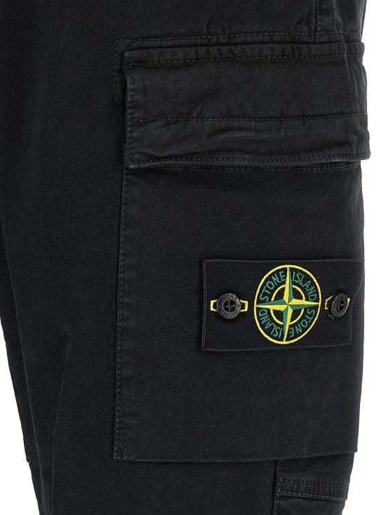 26FW 스톤 아일랜드 트레이닝/조거 팬츠 3100033 검정색 바지 - STONE ISLAND