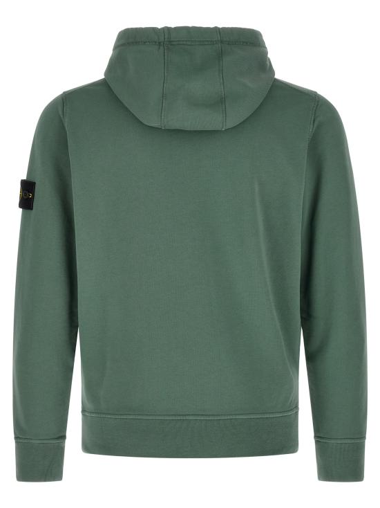 26FW 스톤 아일랜드 긴팔 티셔츠 6100062 스웨트셔츠 그린 - STONE ISLAND