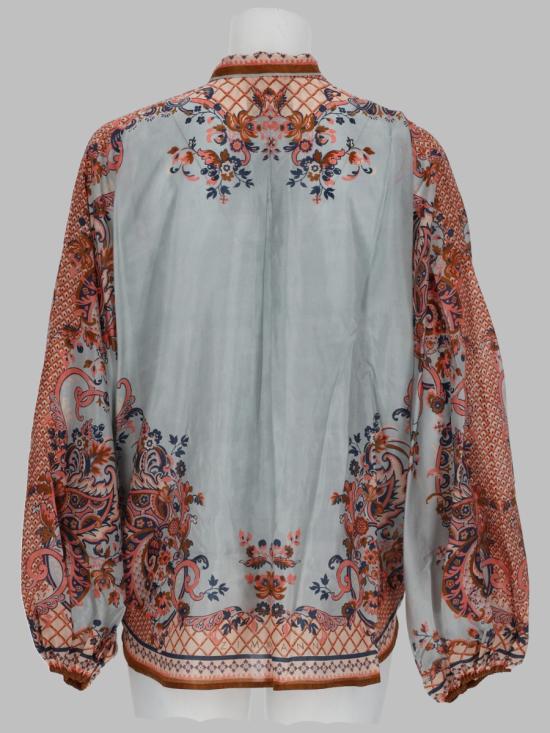 26FW 짐머만 블라우스/셔츠 4461TSS261 BLUPF MULTICOLOUR - ZIMMERMANN