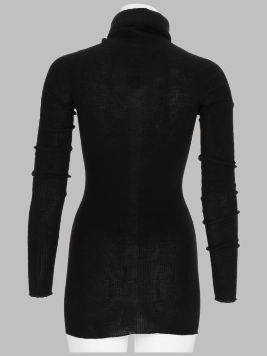 26FW 릭 오웬스 스웨터 RP02F5614 RIBM09 BLACK - RICK OWENS