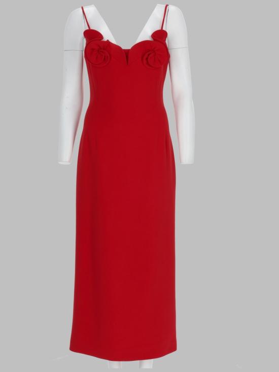26FW 마그다뷰트림 원피스 134726 RED