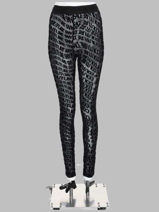 26FW 베르사체 스트레이트 팬츠 79HAC101 JS490899 BLACK