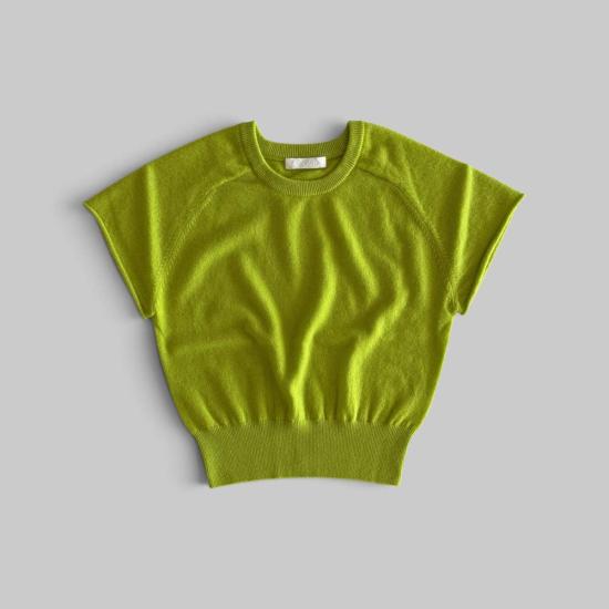  사블린 스웨터 Sabiln Joani 래글런 슬리브  Chartreuse