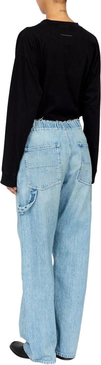 26FW MM6 메종마르지엘라 데님 팬츠 15803396161822 LICHTBLUE - MM6 MAISON MARGIELA
