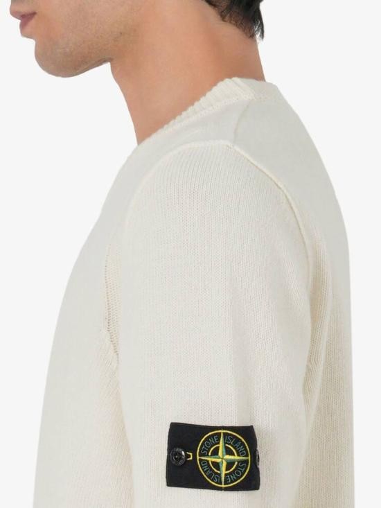 26FW 스톤 아일랜드 크루넥 스웨터 L2S155100011S01C4 V0093 IVORY - STONE ISLAND