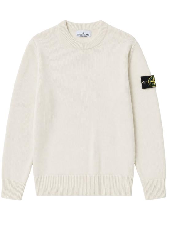 26FW 스톤 아일랜드 크루넥 스웨터 L2S155100011S01C4 V0093 IVORY