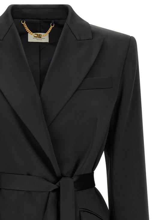 26FW 엘리자베타프랜치 수트 세트 GI27966E2110 Black - ELISABETTA FRANCHI
