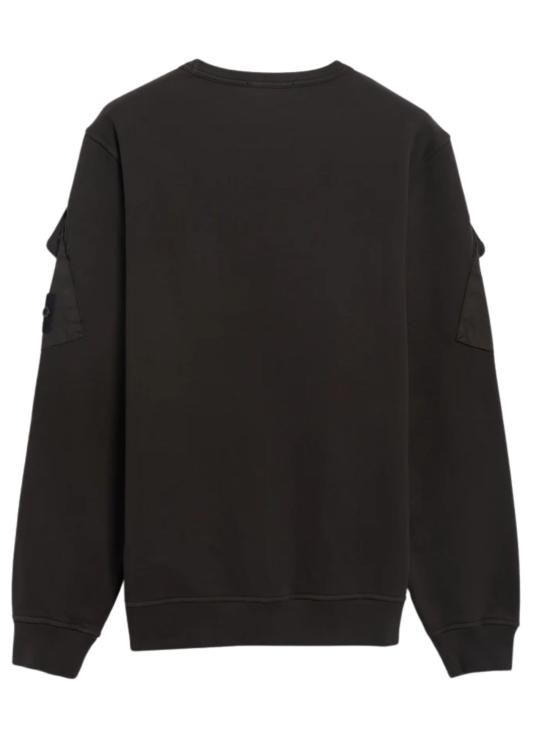 26FW 스톤 아일랜드 60120 코튼 플리스 스웨트셔츠 L2S156100049S0A20 V0062 GREY - STONE ISLAND