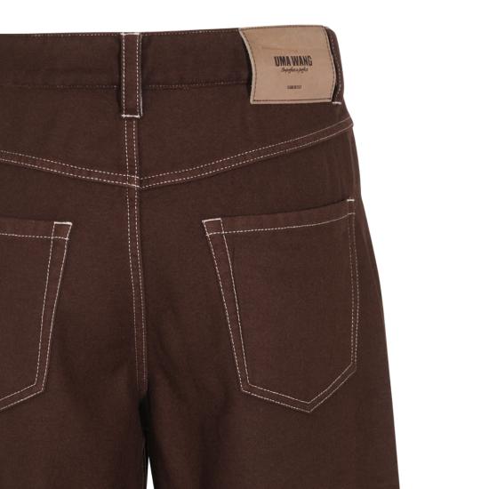 26FW 우마 왕 스트레이트 팬츠 UP3036 UW600 BROWN - UMA WANG