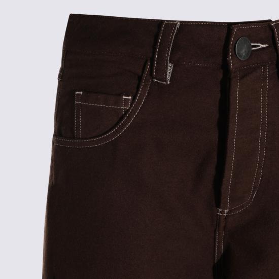 26FW 우마 왕 스트레이트 팬츠 UP3036 UW600 BROWN - UMA WANG