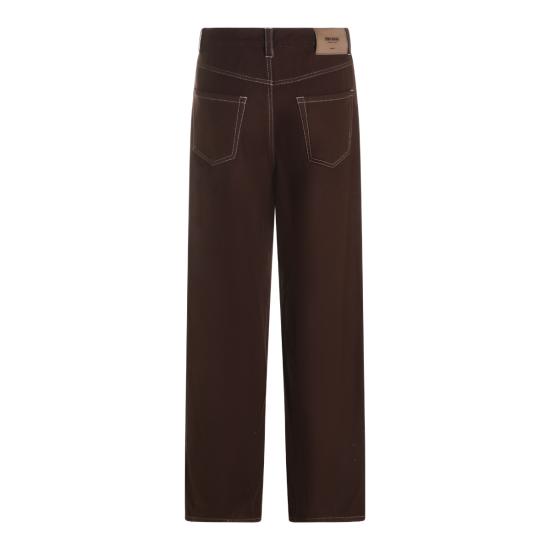 26FW 우마 왕 스트레이트 팬츠 UP3036 UW600 BROWN - UMA WANG