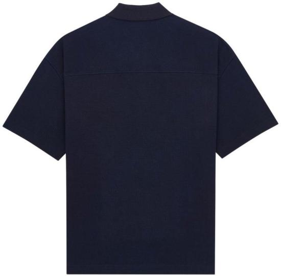 26FW 생로랑 폴로 티셔츠 862765Y38FL4035 NAVY - SAINT LAURENT