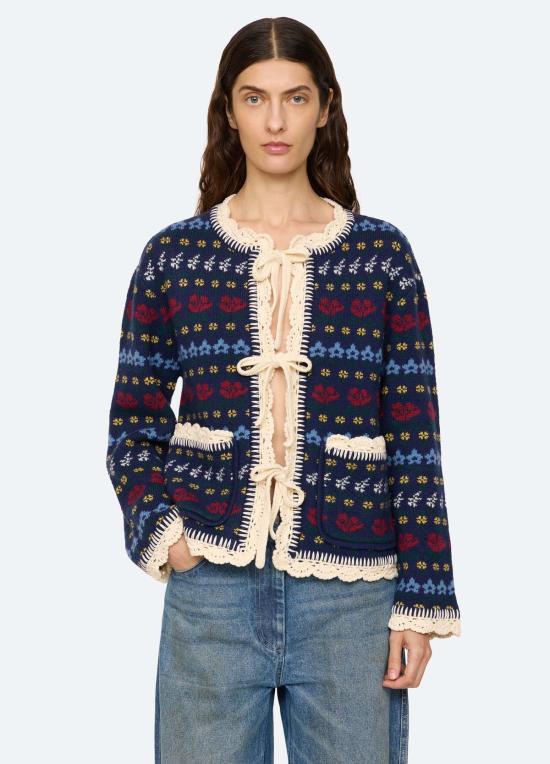  씨뉴욕 가디건 AW26 114 BLUE