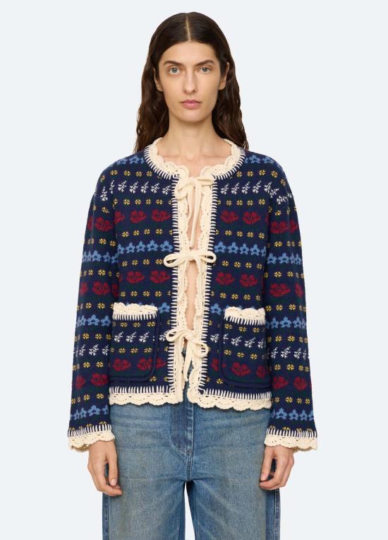  씨뉴욕 가디건 AW26 114 BLUE - SEA NY