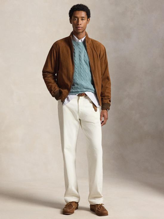 26FW 랄프 로렌 스웨터 Misto Cashmere Turchese 소재의 Maglia Girocollo - RALPH LAUREN