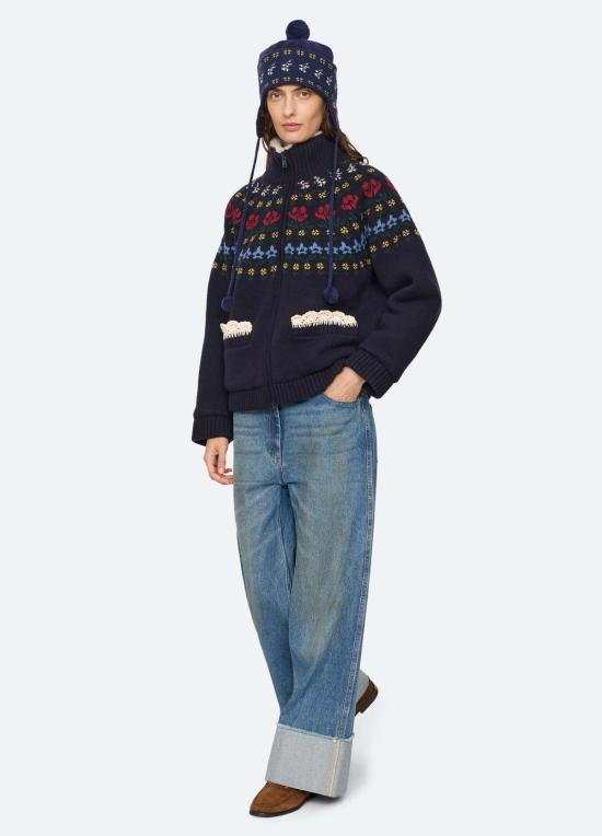  씨뉴욕 가디건 AW26 115 BLUE - SEA NY