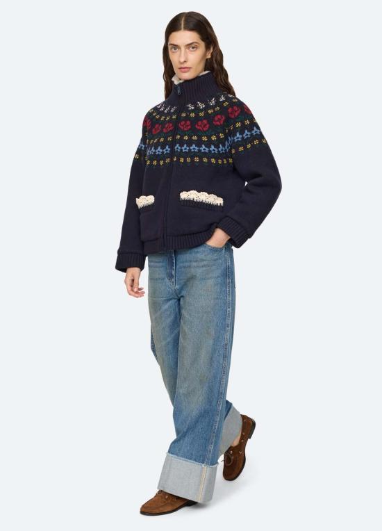  씨뉴욕 가디건 AW26 115 BLUE - SEA NY