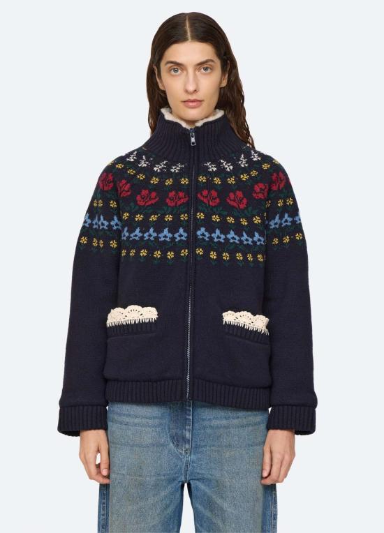 씨뉴욕 가디건 AW26 115 BLUE