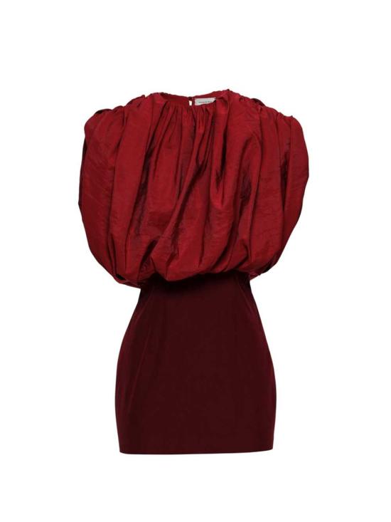 26FW 마그다뷰트림 숏 원피스 152726 RED