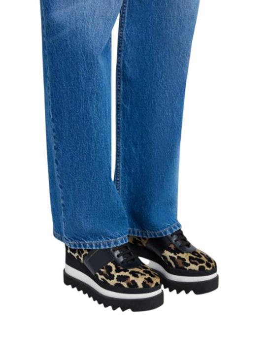 26FW 스텔라 맥카트니 슈즈 810479E00338 8018 BLACK LEOPARD - STELLA MCCARTNEY