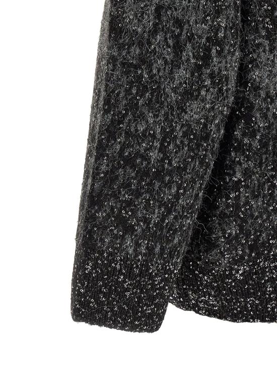 26FW 핑코 스웨터 르노 스웨터 및 가디건 회색 - PINKO