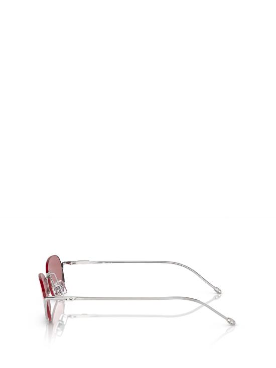 26FW 디젤 선글라스 DL1004 103 E4 SHINY SILVER - DIESEL
