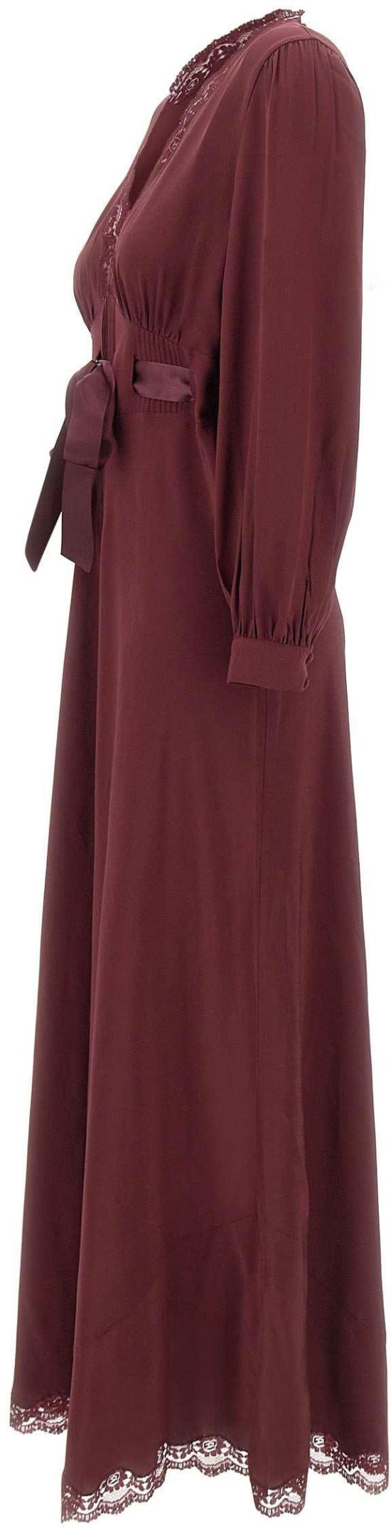 26SS 릭소 롱 원피스 0100597942507701MAROON - RIXO