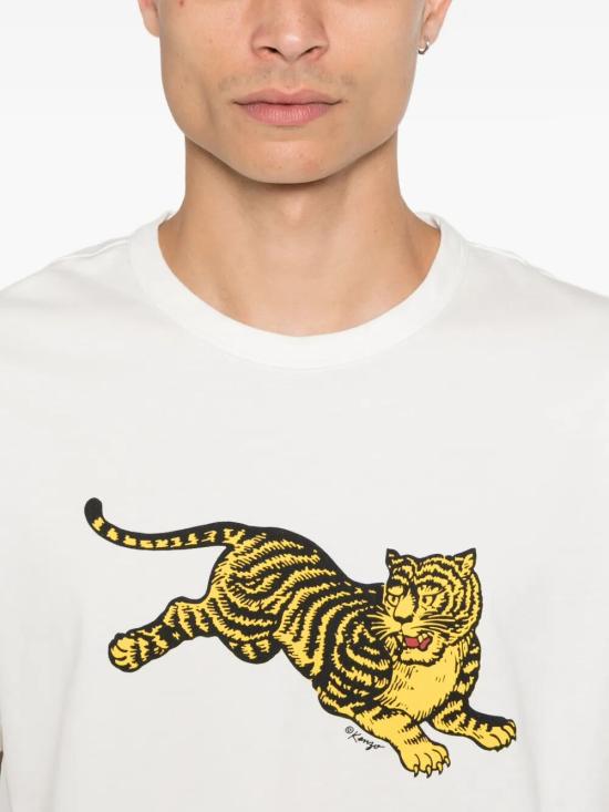 26FW 겐조 반팔 티셔츠 FG65TS1654SG 02 OFF WHITE - KENZO