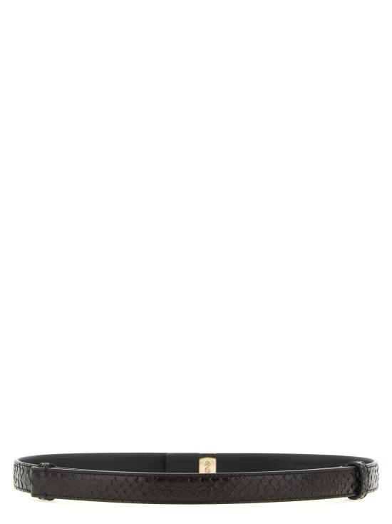 26FW 톰포드 벨트 T 래치  브라운 - TOMFORD