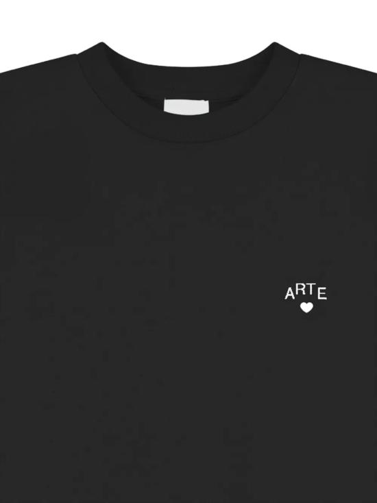 26FW 아르떼 앤트워프 후드 티셔츠 AW26 117C 1 BLACK - ARTE ANTWERP